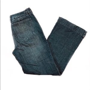 Talbots Petites Flare Bottom Denim Trouser Jeans